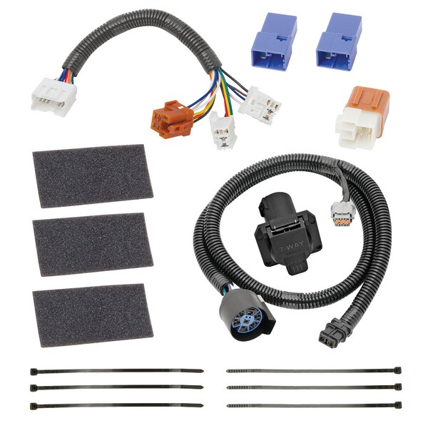Draw-Tite 05-12 FRONTIER/PATHFINDER/XTERRA/09-12 EQUATOR 7WAY TOW PACKAGE WIRING 118266 - main